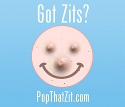 got zits